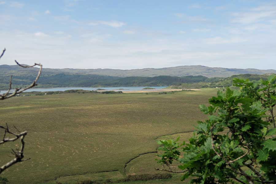 Looking over Kentra Bay from Shielfoot Torr
